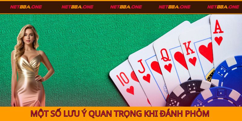 Một số lưu ý quan trọng khi đánh phỏm dành cho người chơi
